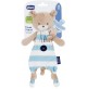 Chicco Pocket Friend Orsetto, Peluche per Neonati a Forma di Morbido orsetto, Azzurro